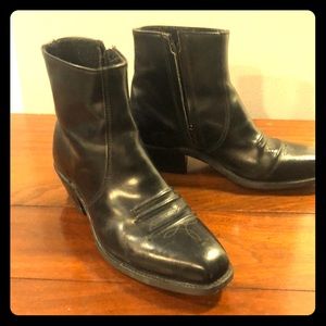 Stuart McGuire Side Zip Ankle Boots